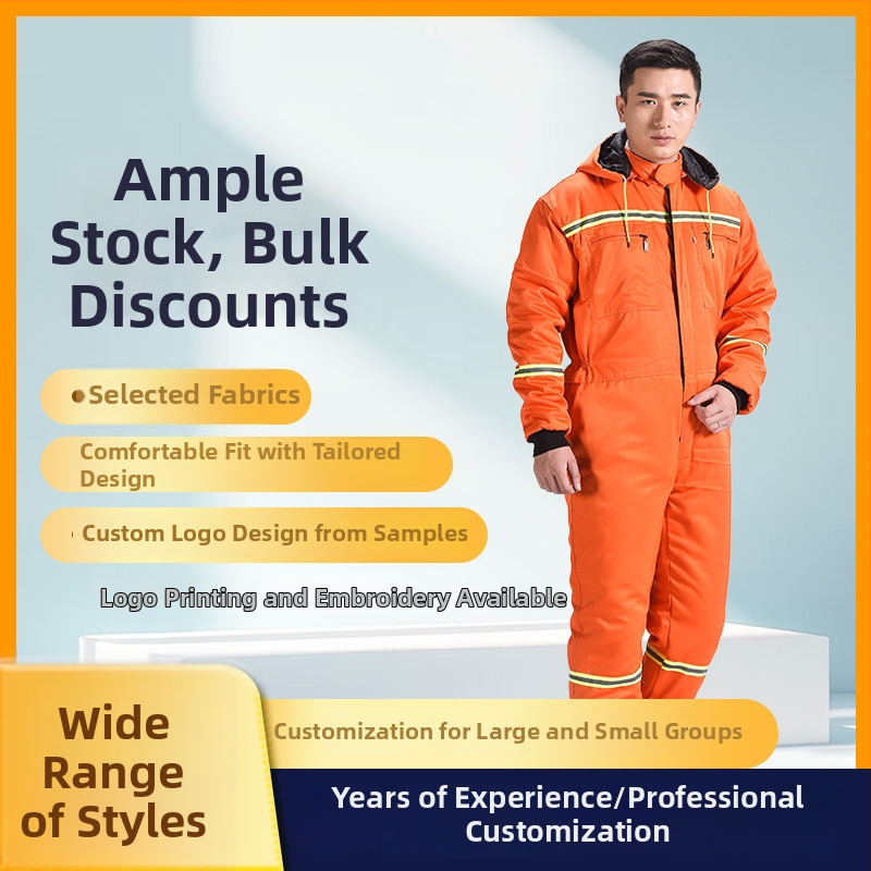 Pánske kamuflážne kombinézy, voľný strih, jednovrstvá pracovná kombinéza z bavlno-poliesterového vlákna s podšívkou z polyesteru; proti znečisteniu a dekontaminácii; vhodné pre zváranie, maľovanie, opravy strojov a chov.