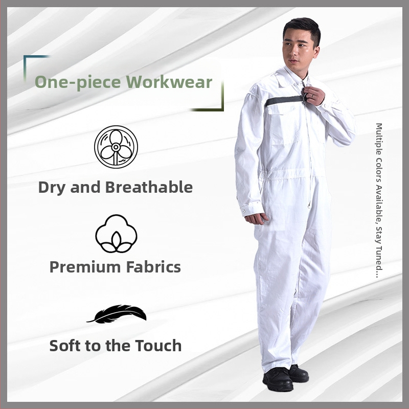 Pánske kamuflážne kombinézy, voľný strih, jednovrstvá pracovná kombinéza z bavlno-poliesterového vlákna s podšívkou z polyesteru; proti znečisteniu a dekontaminácii; vhodné pre zváranie, maľovanie, opravy strojov a chov.