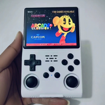 Hordozható játékkonzol 128GB memóriával, Linux két rendszerrel, RPG, 1080p kimenet, retro stílus