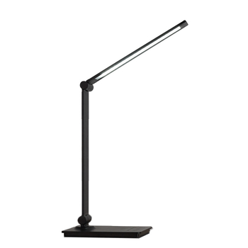 Sklopiva LED USB stolna svjetiljka za kozmetičke salone – zaštita očiju, osvjetljenje za nokte i trepavice, 7W, upravljanje dodirom, metalno sjenilo