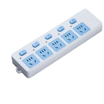 Πολυπρίζα με πολλαπλές πρίζες για οικιακή χρήση, 10A/2500W, περίβλημα PP+PC, πιστοποιημένο CCC, 220-250V