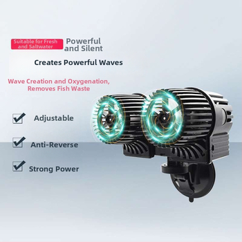 Hiteng pumpa za stvaranje valova u akvariju – 12W/24W/48W, generator valova s visokim protokom
