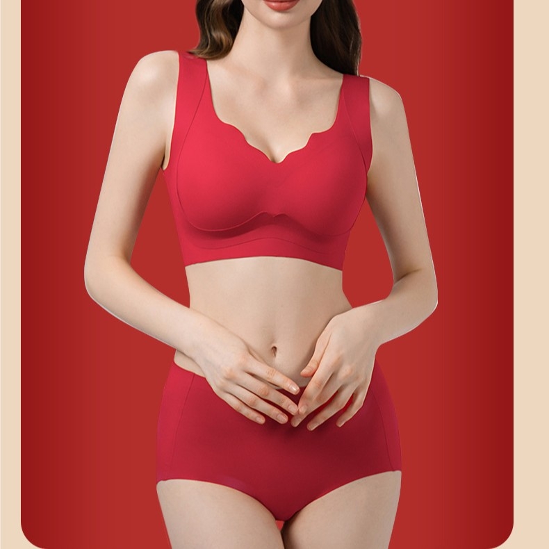 Ženski set donjeg rublja: bez kostica, bez metalnih umetaka, 3/4 košarica, tanak oblikovan košarica, tank-top stil