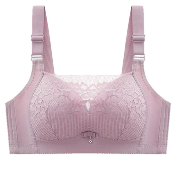 Grudnjak bandeau s čipkom - prozračan Ice Silk, glavni materijal Nylon, košarice 3/4, tanko oblikovane košarice, natrag četiri reda kopči