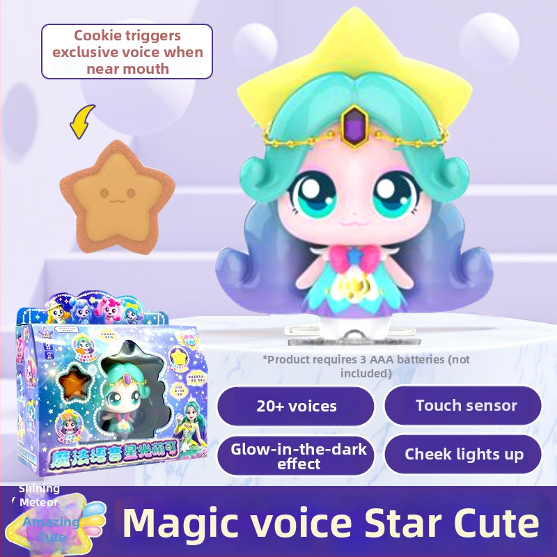 Govorajući plišani lik s osvjetljenjem, tema simuliranog zabavnog parka; materijal: plast/guma; za uzrast 14+