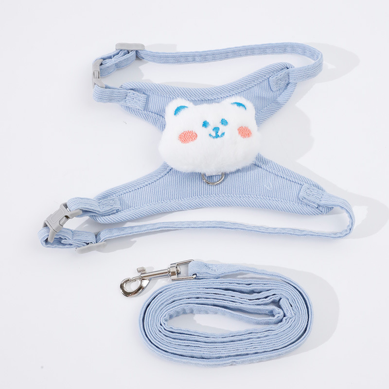 Mačji prsluk za šetnju — poliester, Taotaopets/Pipitao, za mačke, vučni pojas