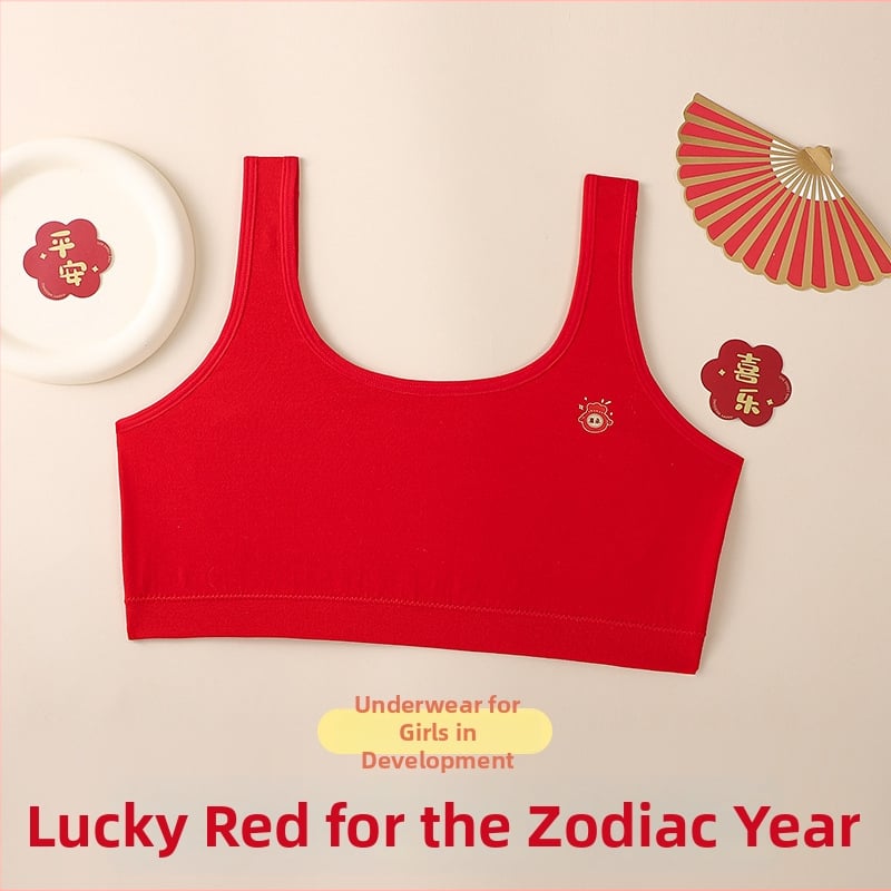 Bešavni grudnjak za djevojčice, pun kupa, moldless kup, fiksirane dvostruke naramenice, glavna tkanina 70–80% elastan