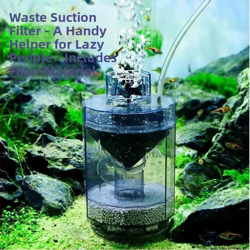 Filter za akvarij – ABS kućište, 400 g, automatsko čišćenje, aeracija i hranjenje bakterija za pročišćavanje vode
