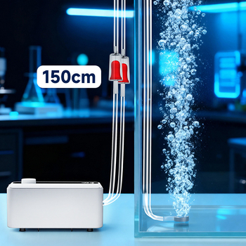 OEM pumpa za kisik za akvarij, ultra tiha dijafragma oksigenator za kućni uzgoj riba, 380 g, Kyung ye