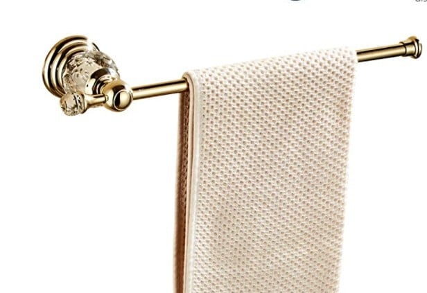 Držač ručnika od nehrđajućeg čelika, završna prevlaka, nosivost 10 kg, moderan minimalistički kupaonski dodatak
