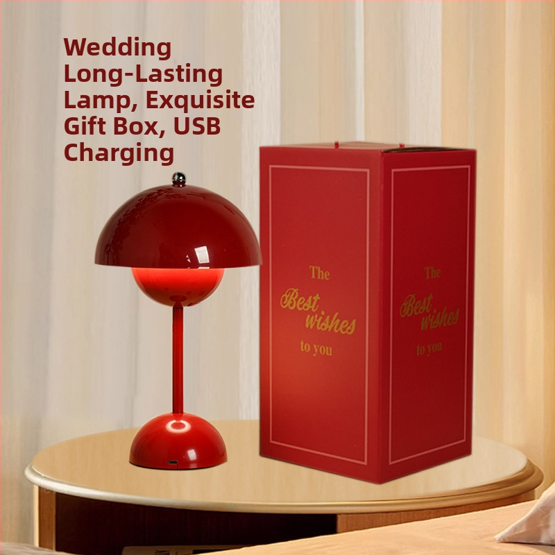 Par stolnih lampi s gljivastim dizajnom, dodirni prekidač, max 5W, napon ≤36V, noćno svjetlo i studijska lampa