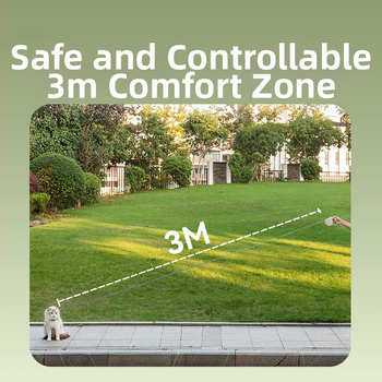 Sour bear Povodac za pse s automatskim proširenjem – ABS kućište, teleskopsko proširenje, izdržljiv kaiš