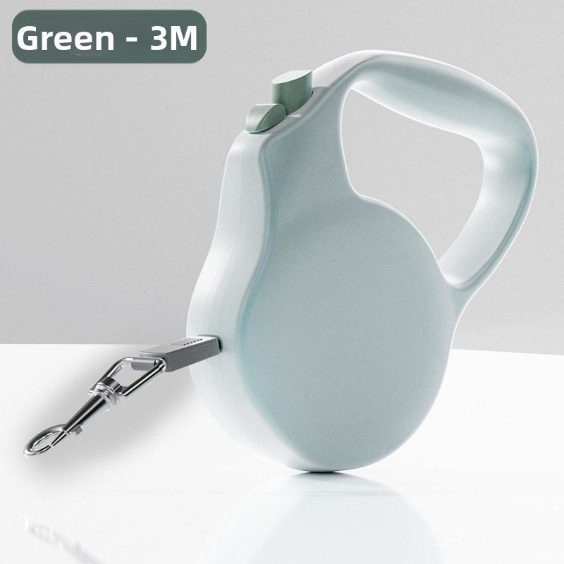 Sour bear Povodac za pse s automatskim proširenjem – ABS kućište, teleskopsko proširenje, izdržljiv kaiš