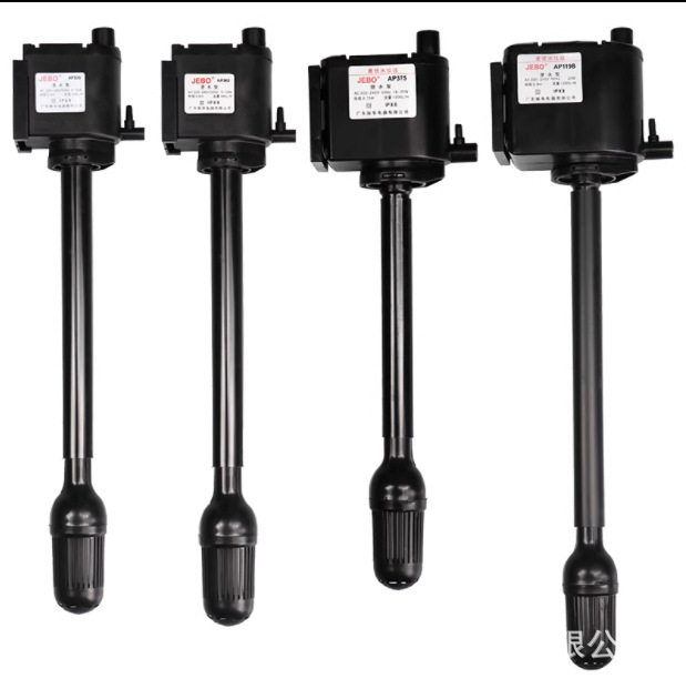 Jia Bao Υποβρύχια Αντλία για Ενυδρείο, Τρία σε Ένα — Πλαστικό Σώμα, Αντληση και Φιλτράρισμα, Προέλευση Zhongshan, Guangdong