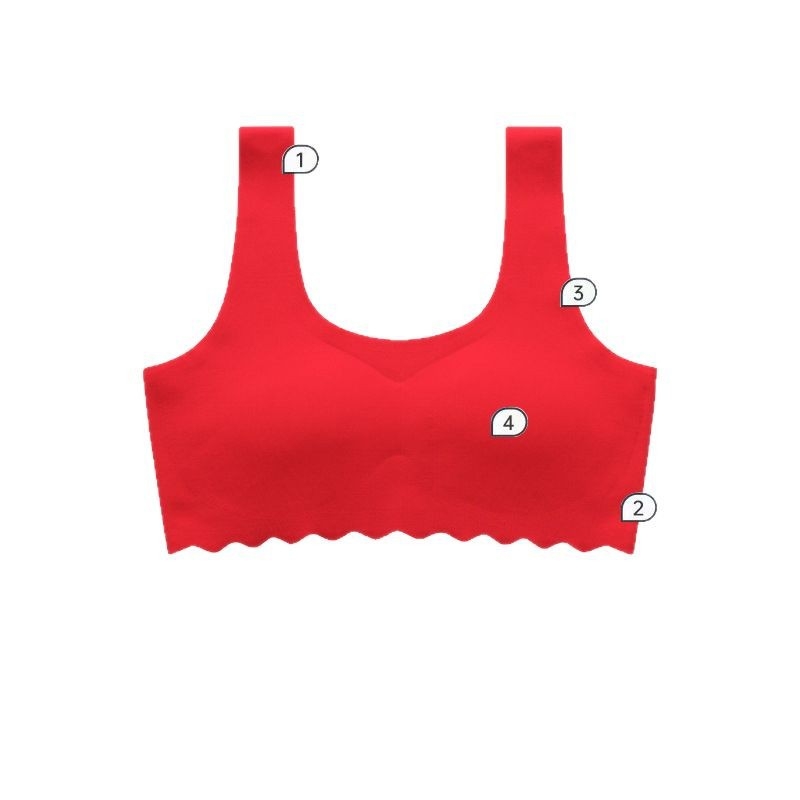 Dječji grudnjak u stilu veste, s punim čašama, tanko oblikovana pjena, najlon materijal, podstava poliester, fiksni kaiši, bez žice