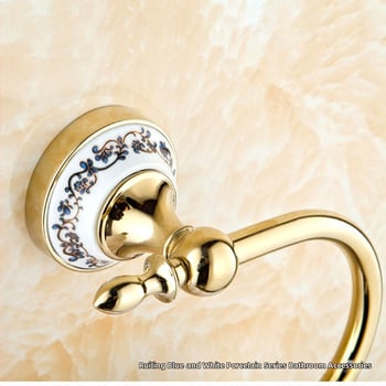 Kupaonski prsten za ručnike | Materijal: cinkov spoj + nehrđajući čelik; Nosivost: 10 kg; Stil: Svijetli luksuz; Podrijetlo: Wenzhou, Zhejiang