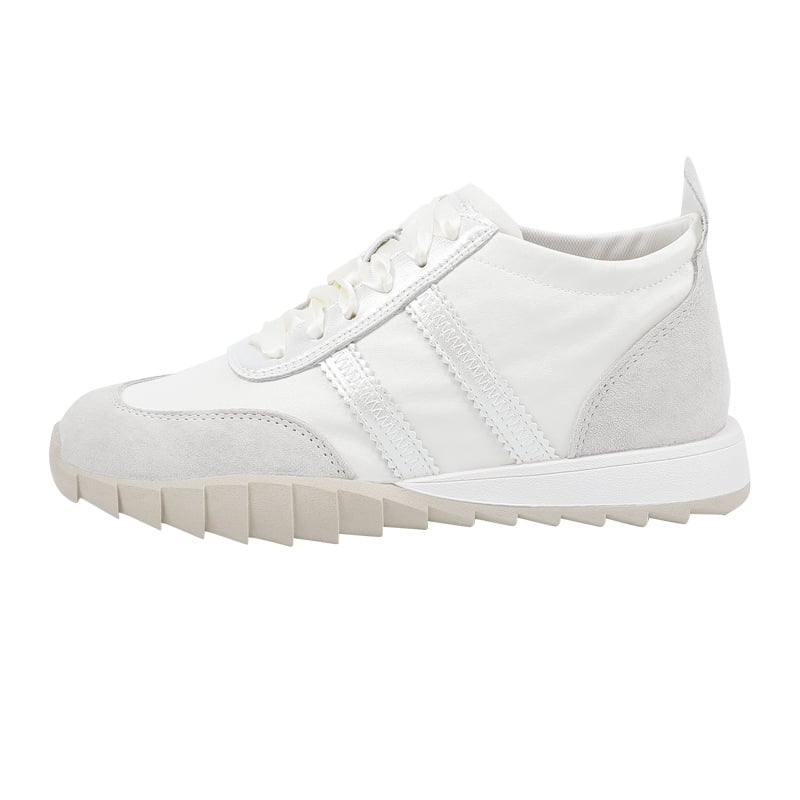 Pantofi de femei cu toc ascuns, talpă groasă 6–8 cm, partea superioară din piele de porc de primă clasă, interior din fibră superioară, talpă din cauciuc, șnururi, stil casual zilnic, vârf rotund