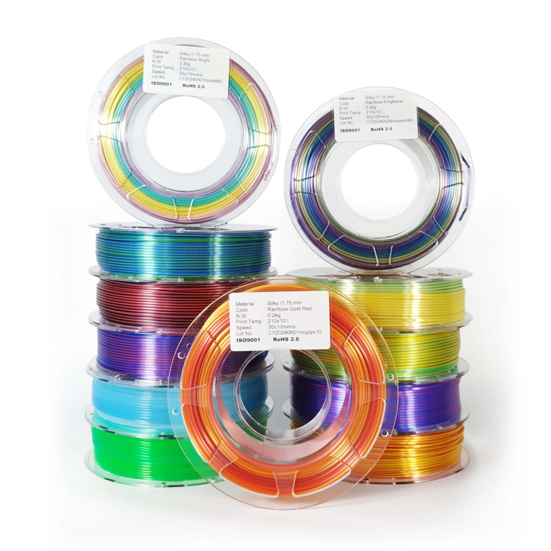 PLA satenski filament za FDM i 3D olovku — preciznost 0.01 mm, 190–220 °C, 200 g