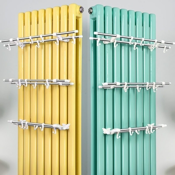 Cuier din oțel inoxidabil pentru radiatoare, pentru agățat și uscat haine; Material: oțel inoxidabil 201; Certificare: CE; Clasificare: bară de prosoape