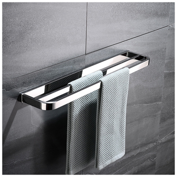 Suport pentru prosoape din oțel inoxidabil 304, strat unic, finisaj lucios, capacitate de încărcare 15 kg