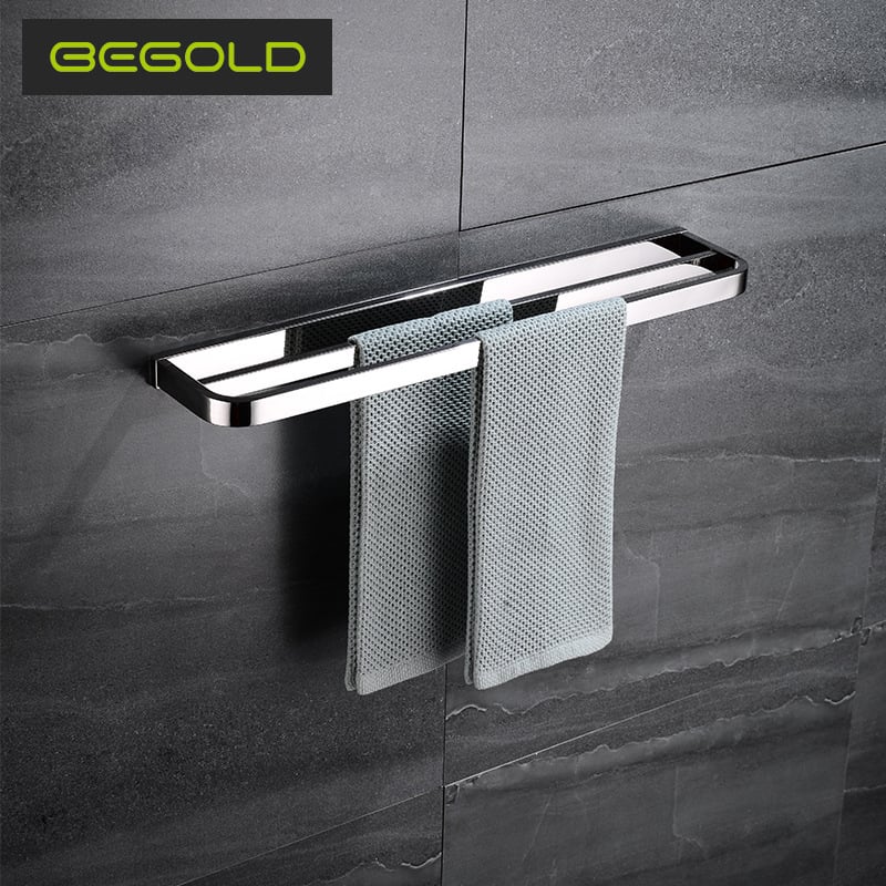 Suport pentru prosoape din oțel inoxidabil 304, strat unic, finisaj lucios, capacitate de încărcare 15 kg