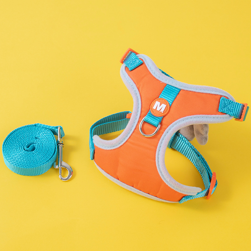 Hamă de piept pentru pisici Amor, din pânză, pentru animale de companie