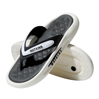 Shunshi Șlapi PVC pentru bărbați, vârf deschis, talpă injectată