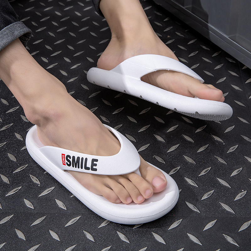 Muške japanke, minimalistički stil, PVC gornji dio i potplat, protuklizna, injekcijski oblikovan potplat