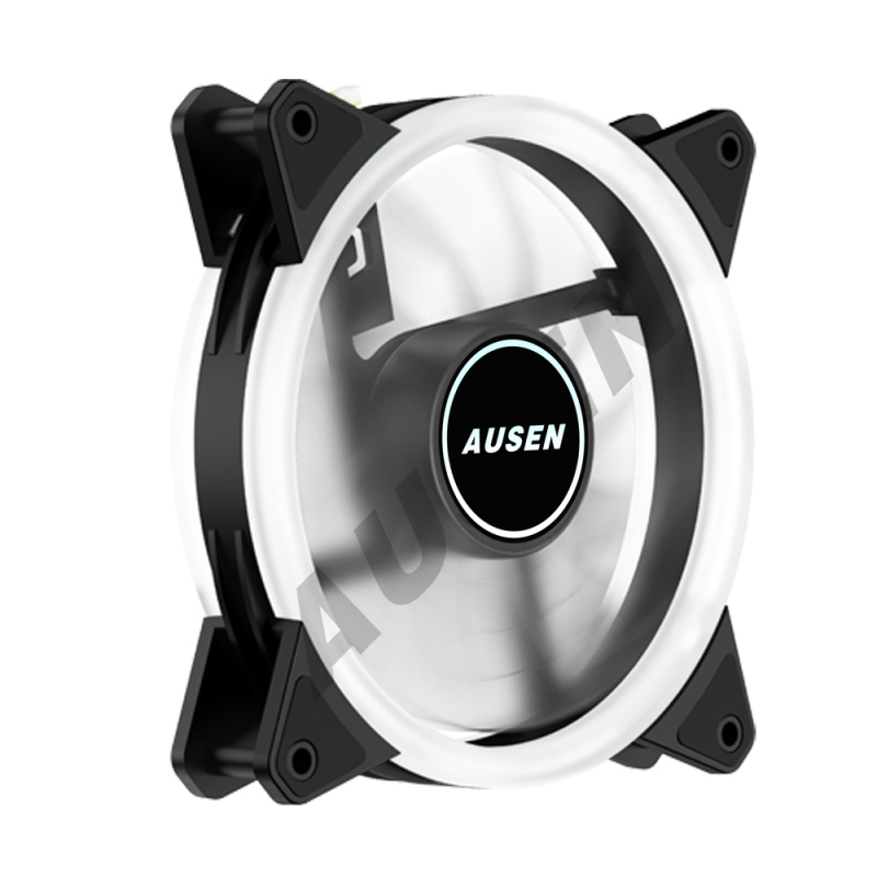 Ventilator kućišta PC, 4-pinski priključak, hidrauličko ležaj, 1200 RPM, 23 dB, ABS materijal