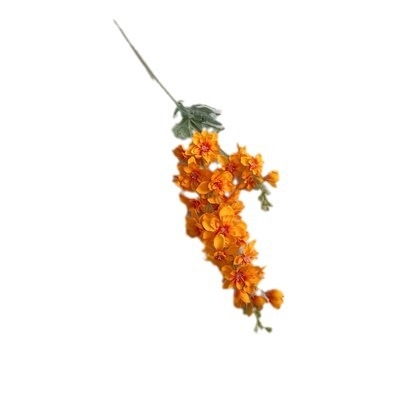 Umjetna cvjetna aranžman Delphinium u vazi, platneni materijal, dekoracija svadbene dvorane