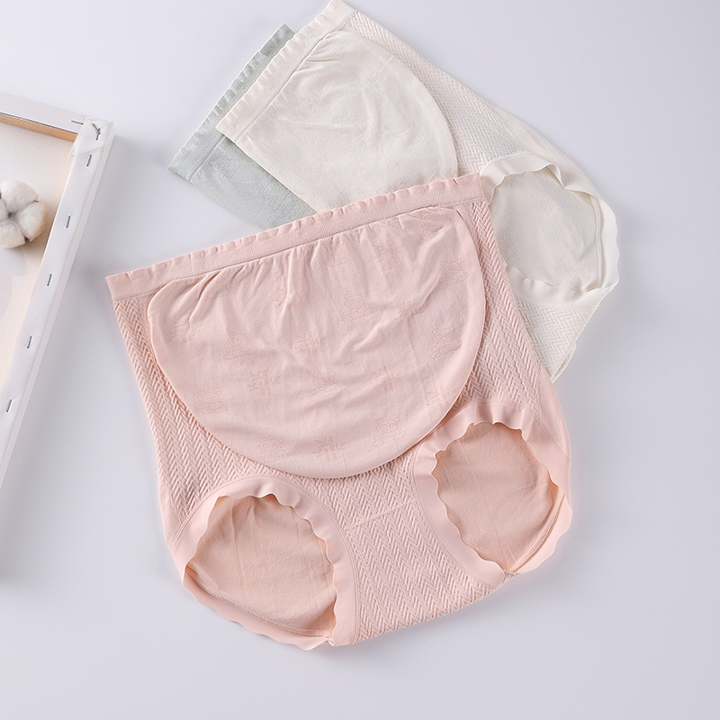 Gaćice za trudnoće s visokim strukom, modalni materijal, bezšivne, pamuk podstava