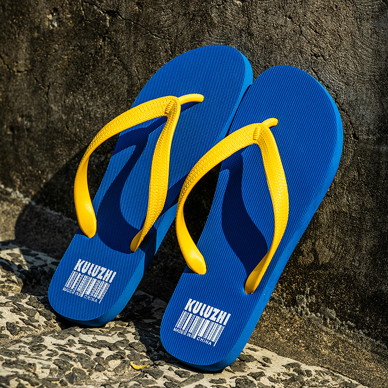 Flip-flopovi u vintage stilu, PVC gornji dio, gumeni potplat, injekcijskog oblikovanja konstrukcije, otvoreni prst i zatvarač klipom