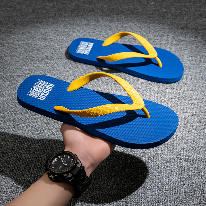 Flip-flopovi u vintage stilu, PVC gornji dio, gumeni potplat, injekcijskog oblikovanja konstrukcije, otvoreni prst i zatvarač klipom