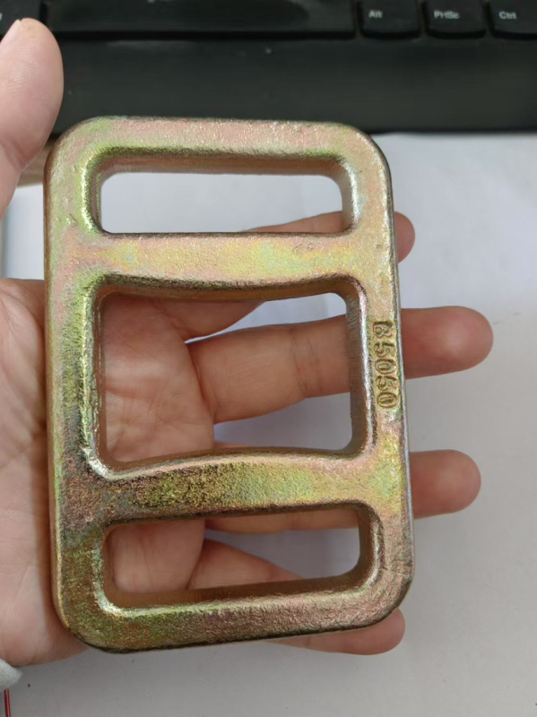 Kovana Eyelet kopča, protuklizni mehanizam, za vezivne trake, zavareni spoj — nosivost 246,9 kg