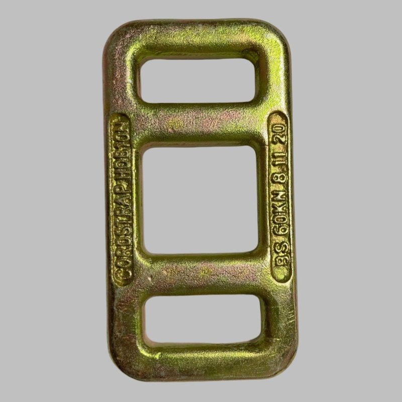 Kovana Eyelet kopča, protuklizni mehanizam, za vezivne trake, zavareni spoj — nosivost 246,9 kg