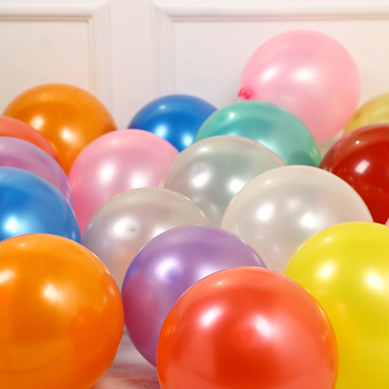 Perleći latex balon za luk, 2,2 g po balonu, zaobljen oblik, bez logotipa