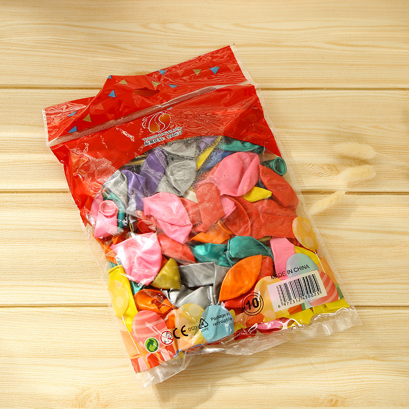 Perleći latex balon za luk, 2,2 g po balonu, zaobljen oblik, bez logotipa