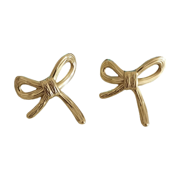 Namještaj ručica Bow-shaped od Brass, kovano, polirani završni premaz glazure, moderni minimalistički stil