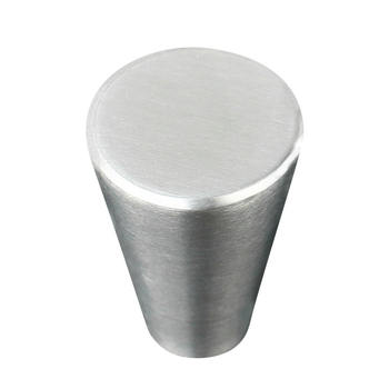 Szekrényfogantyú rozsdamentes acélból, matt felület, bár alakú, felületre szerelhető, modern minimalist stílus