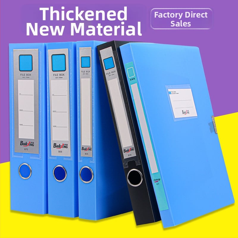 A4 PP kutija za dosije, model 958, debljina 0,8 mm, širina stražnjeg dijela 50 mm, marka Fire-rich