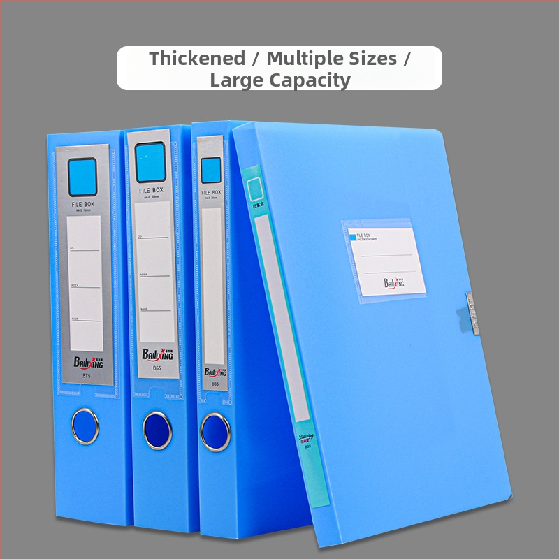 A4 PP kutija za dosije, model 958, debljina 0,8 mm, širina stražnjeg dijela 50 mm, marka Fire-rich