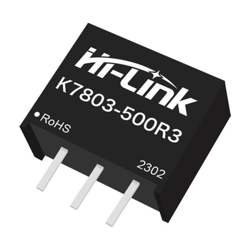 DC-DC неизолиран модул за захранване, модел K7803-500R3, ултра-широк вход, 3.3V регулиран изход, едноканален изход (Модел: K7803-500R3; Бранд: Mps; Вход: ултра-широк диапазон; Изход: 3.3V регулиран; Канал: едноканален; Изолация: неизолиран)