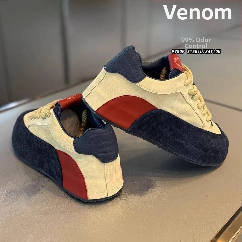 Unisex tenisice s PU gornjim dijelom, PVC đon, vezanje, ležerni stil s okruglim vrhom