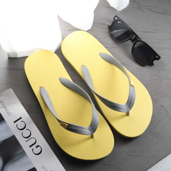 Férfi PVC papucs buborékos talppal, nyitott lábujj, csúszásmentes, gyorsan száradó