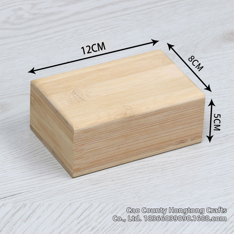 Drvena kutija za skladištenje i nakit, Model 029, Prirodno drvo, Skulpturalna obrada, Prilagodljiva unutarnja obloga i logo