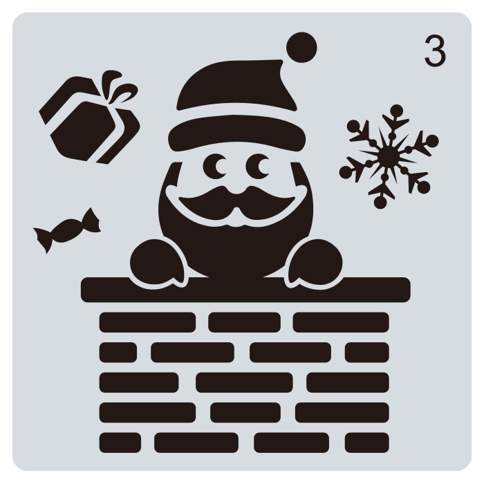 Коледен шаблон за рисуване и DIY дневник • Материал: PET • Внос: Не • IP разрешение: Не • Лицензируем частен етикет: Не