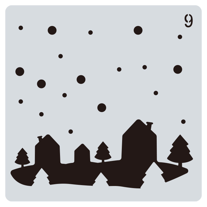 Коледен шаблон за рисуване и DIY дневник • Материал: PET • Внос: Не • IP разрешение: Не • Лицензируем частен етикет: Не