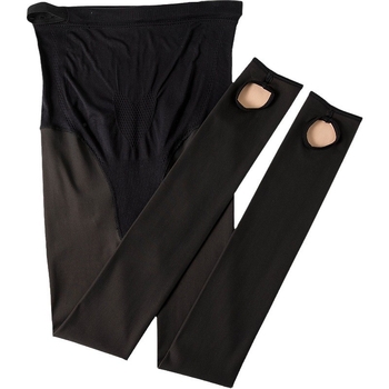 Trudničke tajice za jesen-zimu, bez šavova, debele poliester, tople, visoka elastičnost