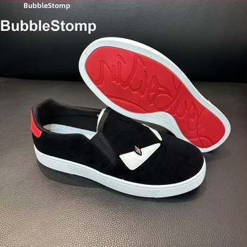 Casual tenisice Little Monster s motívom, slip-on sa elastikom; gornji dio od prvog sloja kože, EVA ulošak, mrežasti podstavak, gumeni đon, injekijski oblikovan đon; prozračan, lagan, protuklizan