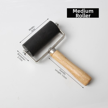 Set nástrojov na tlač s olejovou farbou a brúsnym valčekom pre detské umelecké tlač (kapacita 60 ml, jednorazové balenie)